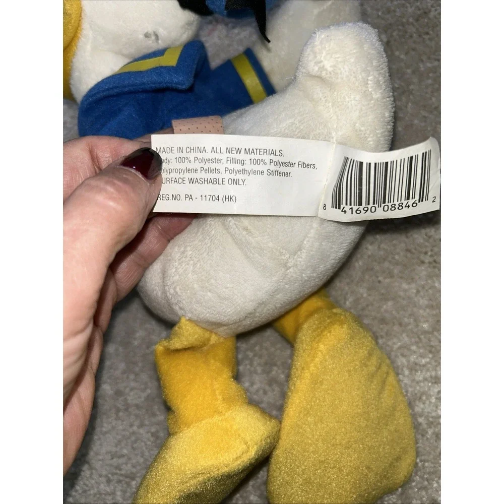 Disney Donald Duck Mickey Mouse Clubhouse 12 inch‎ Stuffed Plush Doll